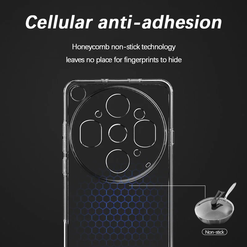 Crystal Clear Non-Yellowing Slim HD Transparent Phone Case