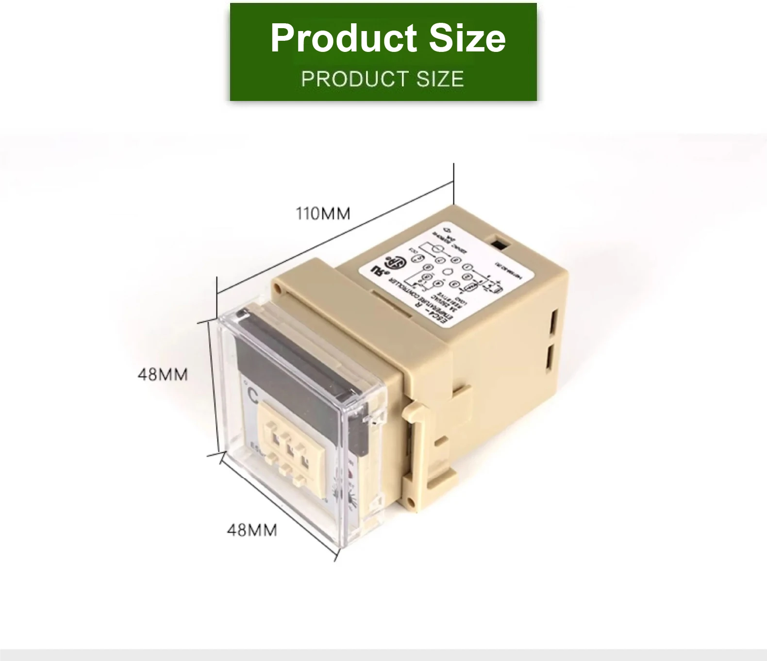 E5C4-R40K Temperature Controller Digital Thermostat 220VAC Relay Output K Type T