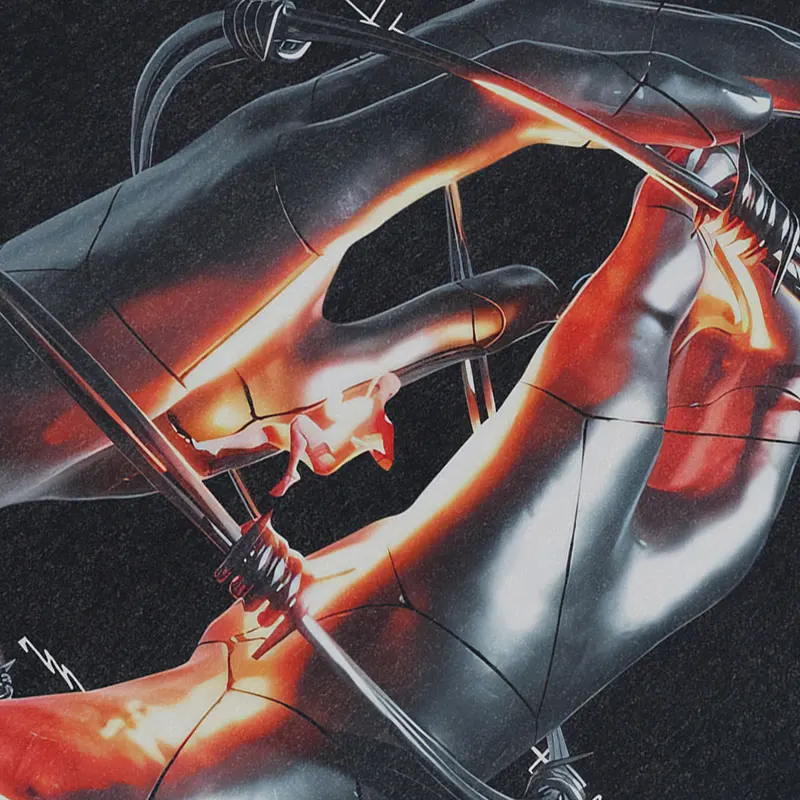 Description Picture 5 of itemVintage Black Tank Tops Streetwear Hip Hop Robot Hand Graphic Print Sleeveless Oversized Tshirt Vest 2024 Harajuku Washed Shirts