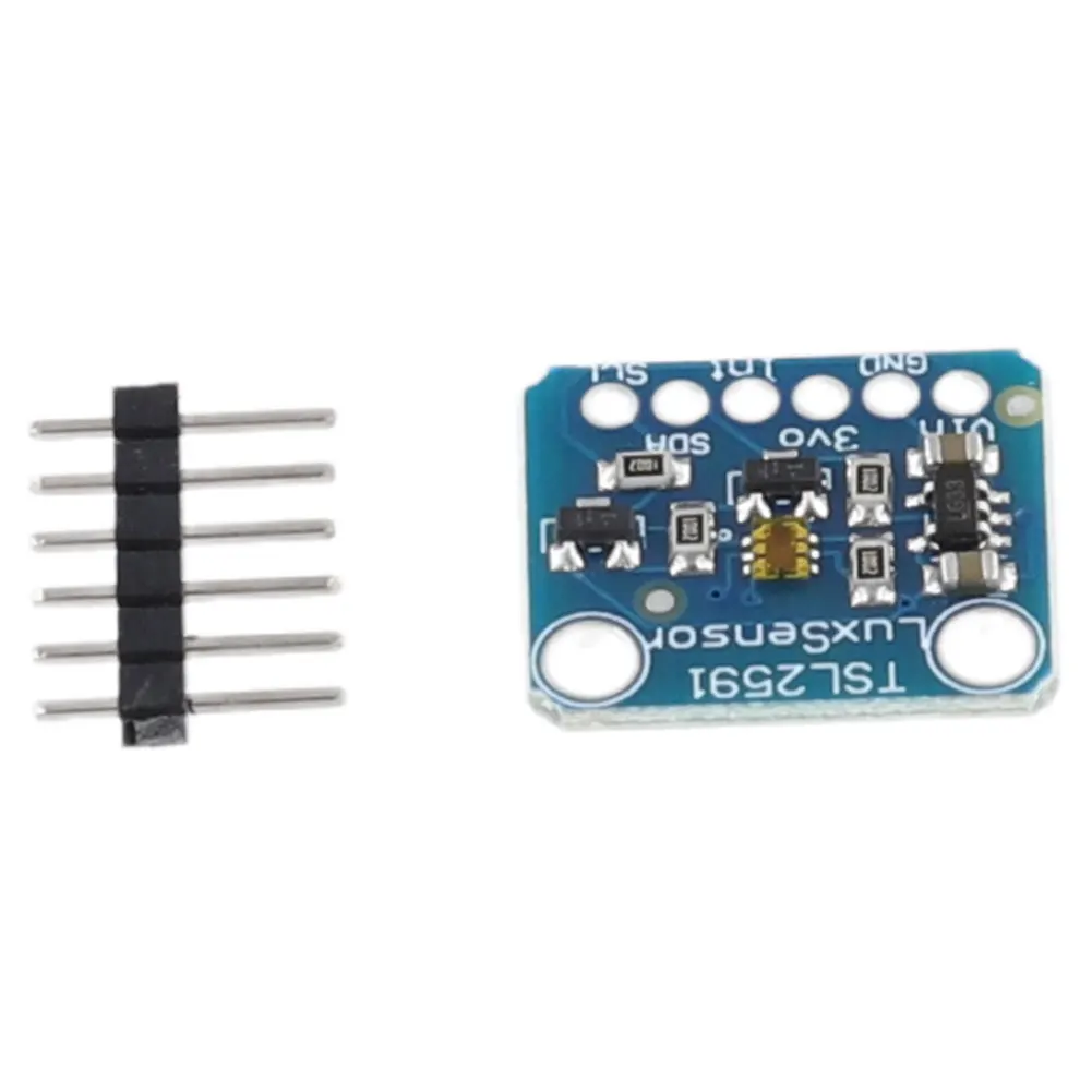 디지털 광 센서 브레이크아웃 모듈, TSL2591, TSL25911FN, 디지털 광 센서 보드, IIC I2C, 3.3V-5V, 라즈베리 파이용