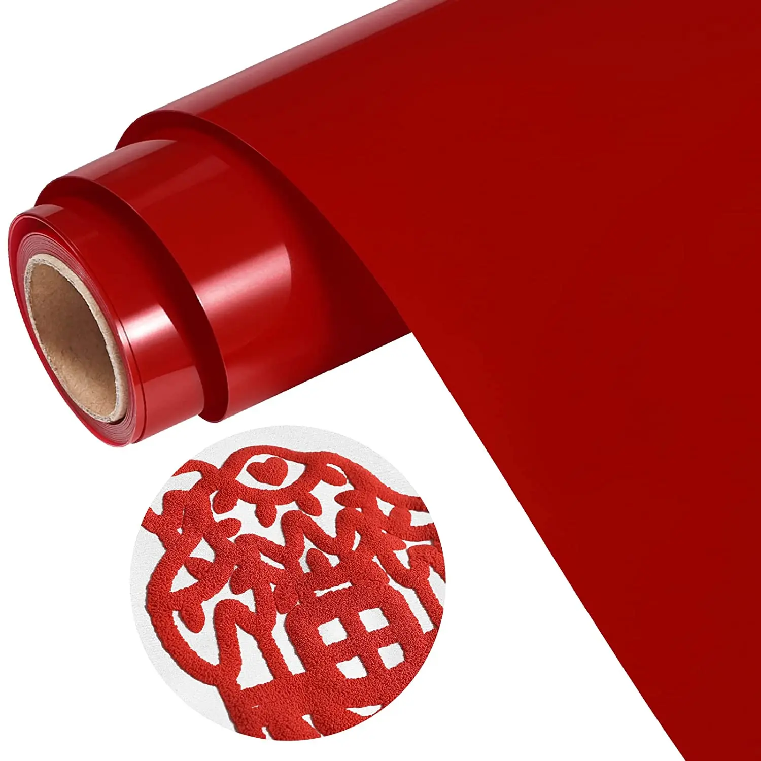 3D Puff Heat Transfer Vinyl Roll for DIY Custom T-Shirts – Easy Cut & Weed