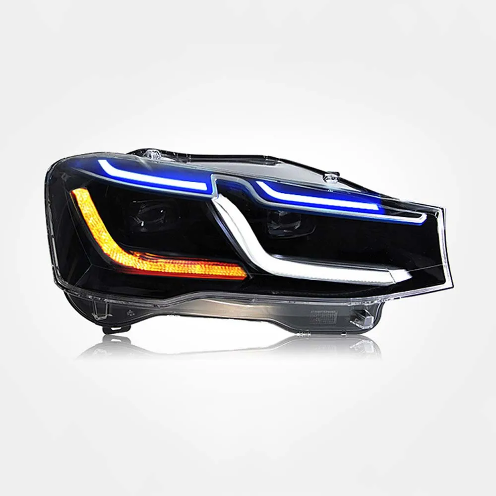 

Фонарь для дневных ходовых огней, фонарь в сборе для BMW X3, F25, X4, F26, 2011-18, индикатор поворота передней фары