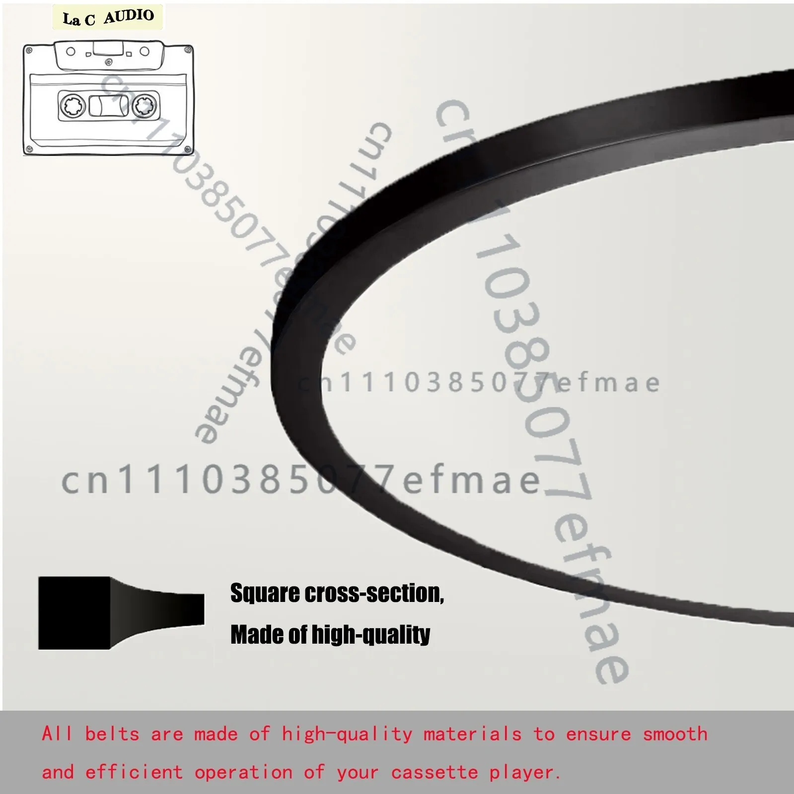 파나소닉 RQ-SW44V RQSW44V 워크맨 카세트 플레이어용 벨트 고무 구동 벨트