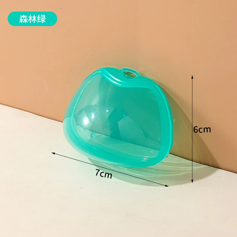 Étui transparent pour sucette, boîte de rangement portable pour tétine, étui de protection pour tétine sans BPA pour voyage, voiture et maison