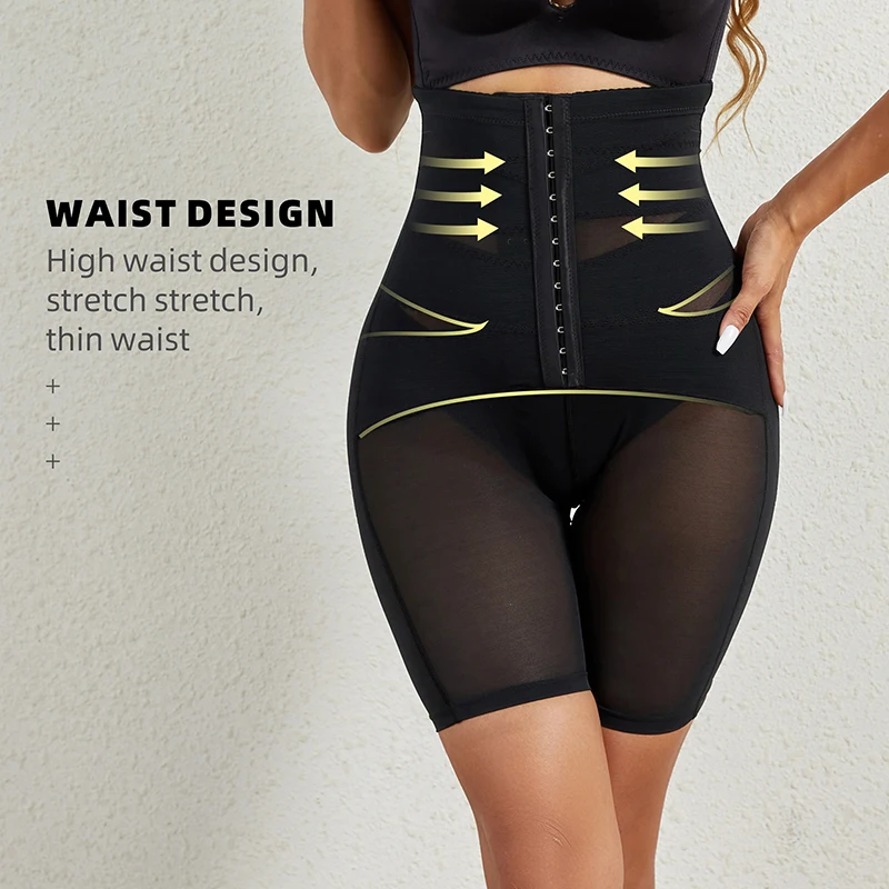 New High Waist Trainer Body Shaper Shorts Tummy Control Compression Panties Shapewear Slimming Underwear Butt Lifter Panty Fajas