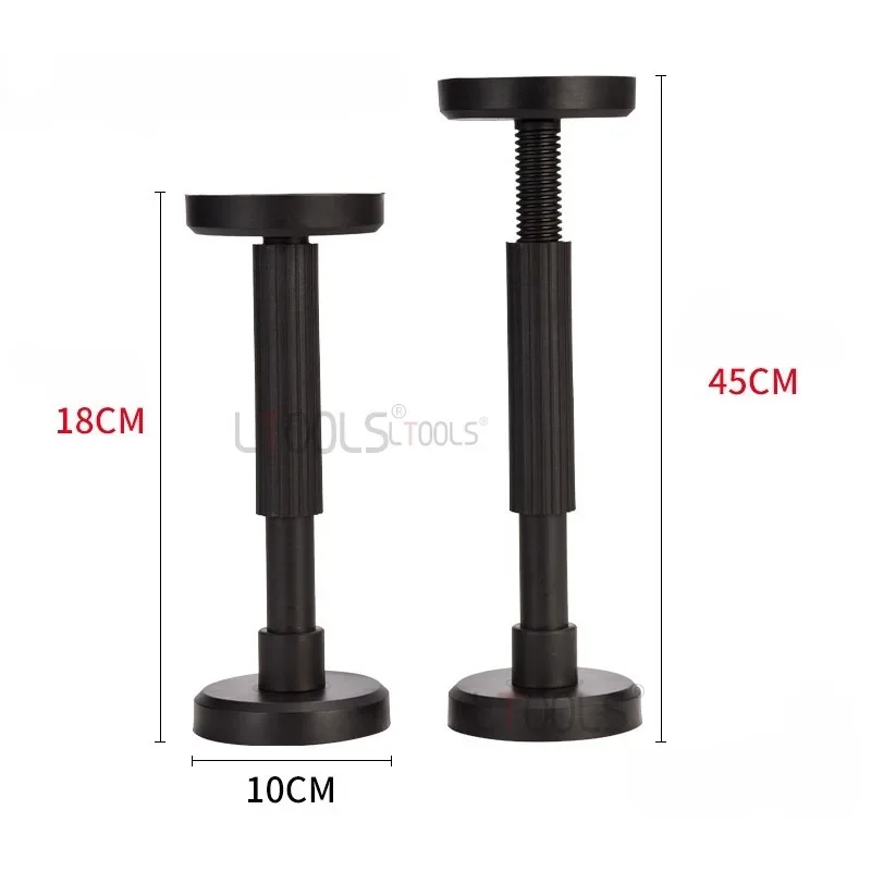 Furniture Increase Height Support Beam 18-45cm Cabinet Install Lifting Bracket Positive Negative Screw Adjustable Supporting Leg