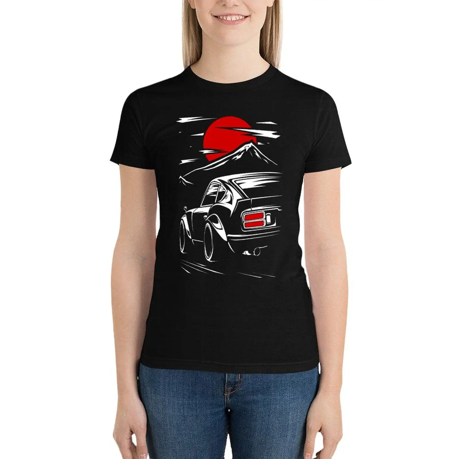 

240z T-Shirt funny cute clothes cute tops white t-shirts for Women