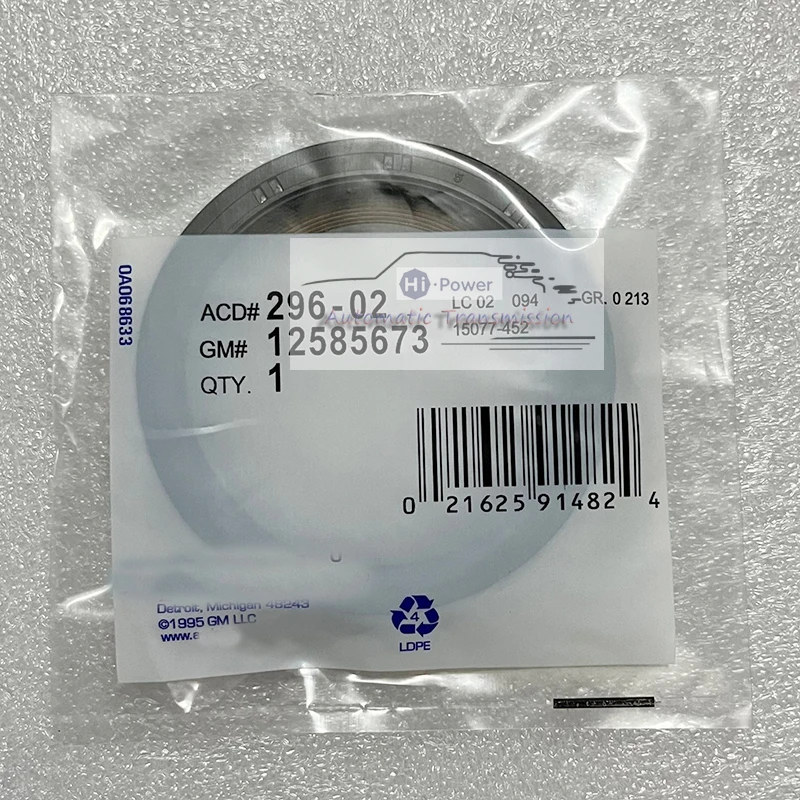 Crankshaft Seal 10PCS Crankshaft Crank Seal For Chevrolet Camaro Trailblazer Hummer H2 H3 Cadillac Escalade Pontiac 12585673