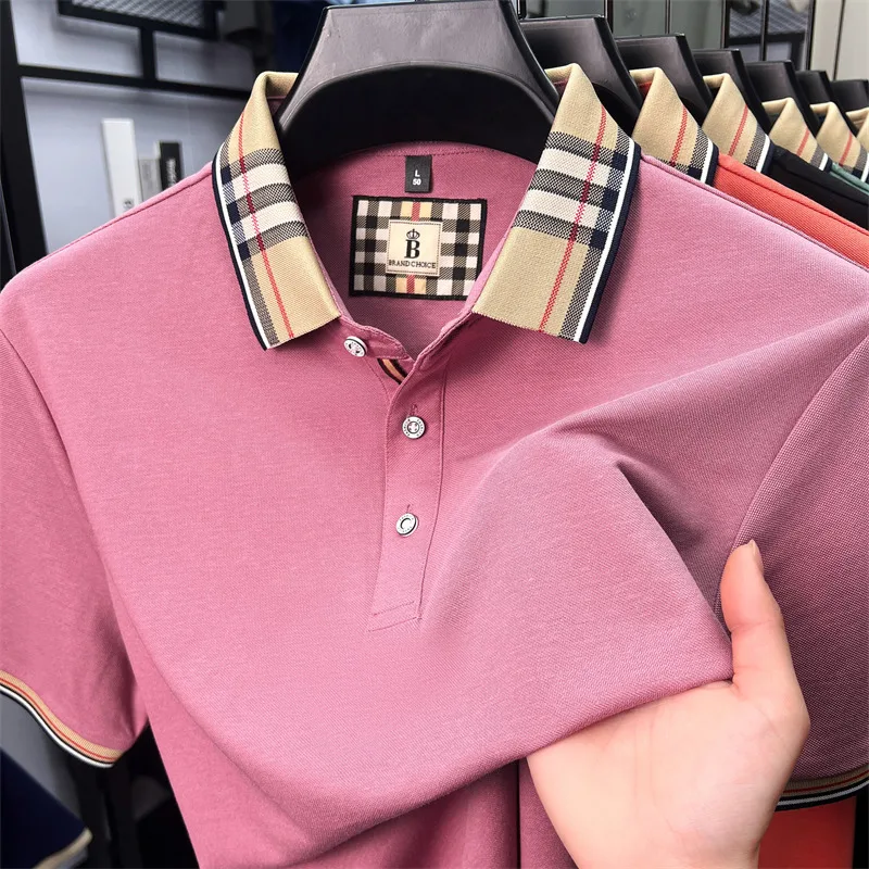 Luxury Plaid Golf Polo 4