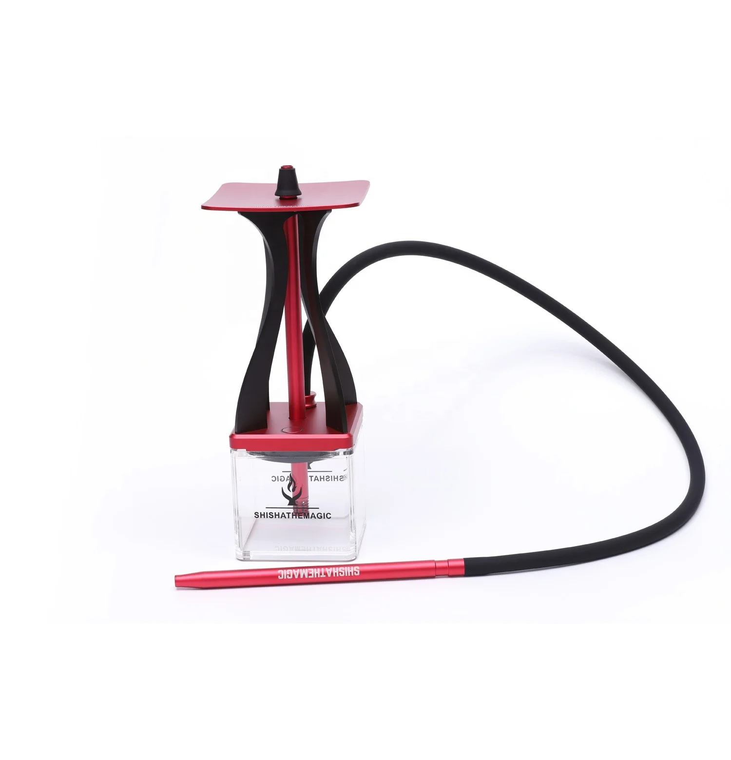 Sheesha 시샤 실리콘 호스 파이프 파티 선물용, 아크릴 커스텀 물 담뱃대 도매