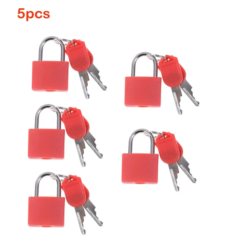 8 Pièces Serrures de Valise avec Clés Mini Cadenas de Couleur pour les