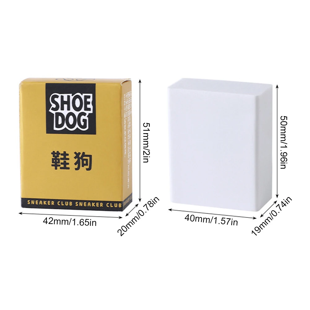 Shoe Cleaning Eraser Wash Free Stain Remover Eraser Portable Sneaker Eraser for Suede Sheepskin Matte Leather Fabric Care 6