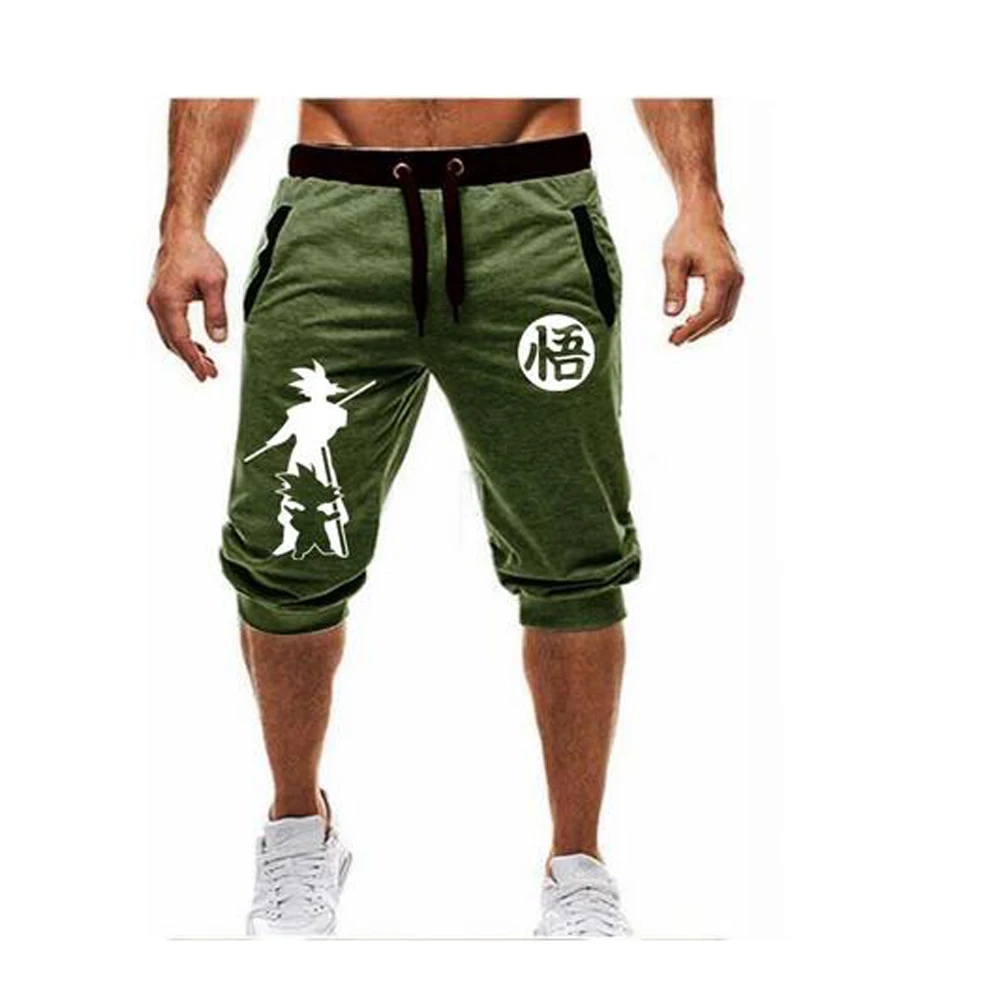 Goku Anime 3D Printed Summer Island Vacation Board Shorts Beach Shorts Men Baggy Casual Loose Comfortable Running sport Shorts