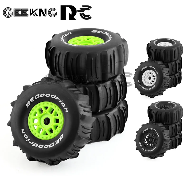 4 Pz 138Mm 1/7 Desert Short Course Truck Sand Tire 17Mm Wheel Hex Per Arrma Mojave Traxxas Udr Yikong Df7 Fs Off-Road Buggy