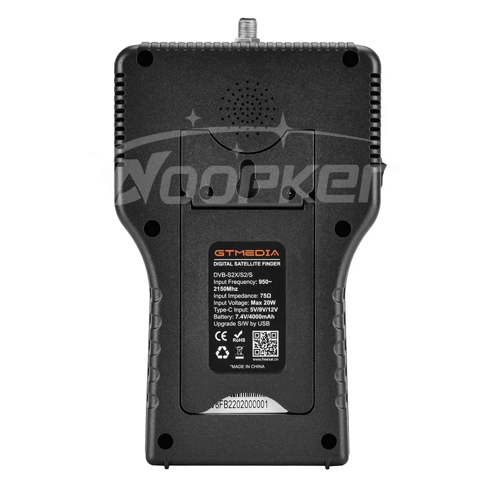 V8 Finder Max Satellite TV Signal Finder DVB-S/S2/S2X H.264/H.265 (8 bit) Satellite Meter 4.3 inch LCD Gtmedia TV tuners