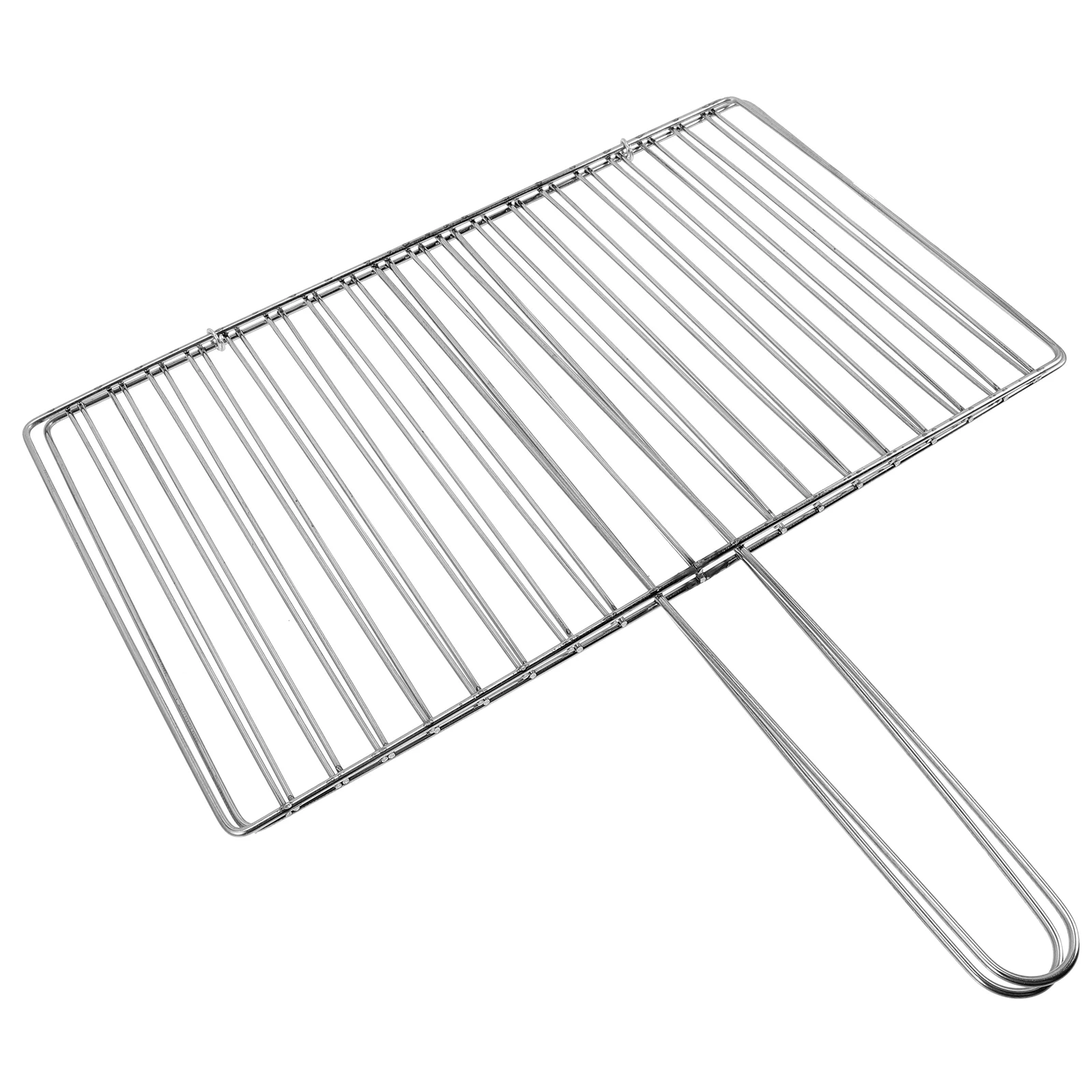 

Camping Accessories Clip Style Grill Basket Mesh Rack Thicken Fish Baskets Round Grate