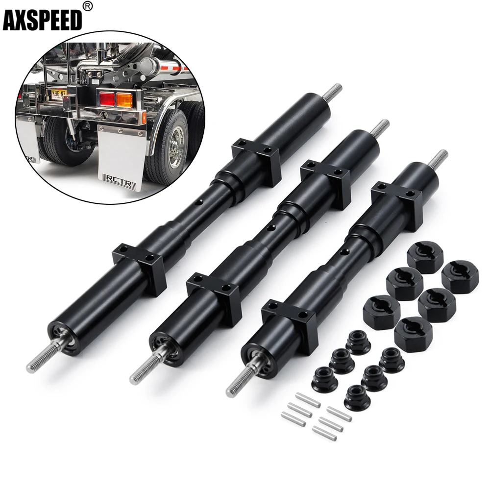 AXspeed Kit di trasmissione in ottone 1/14 per Tamiya trattore camion arrampicata rimorchio cargo RC auto AXspeed Kit di trasmissione in ottone 1/14 per Tamiya trattore camion arrampicata rimorchio cargo RC auto