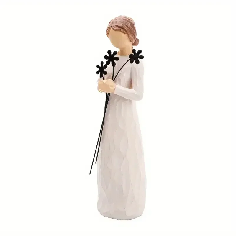 Figure Resin Crafts Statues Thanksgiving Bible Weddings Anniversaries Home Gift Sculptures And Christmas Decorations