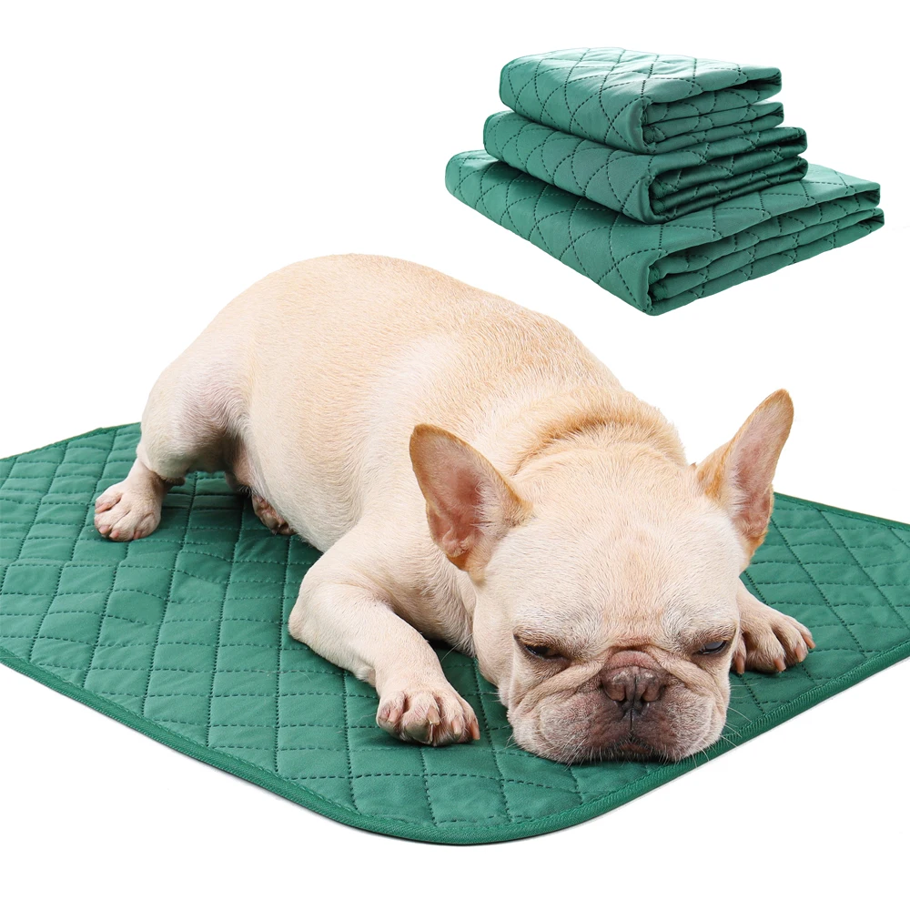 Dropshipping Only Reusable Pet Pee Pads Waterproof Bottom Bamboo Fiber