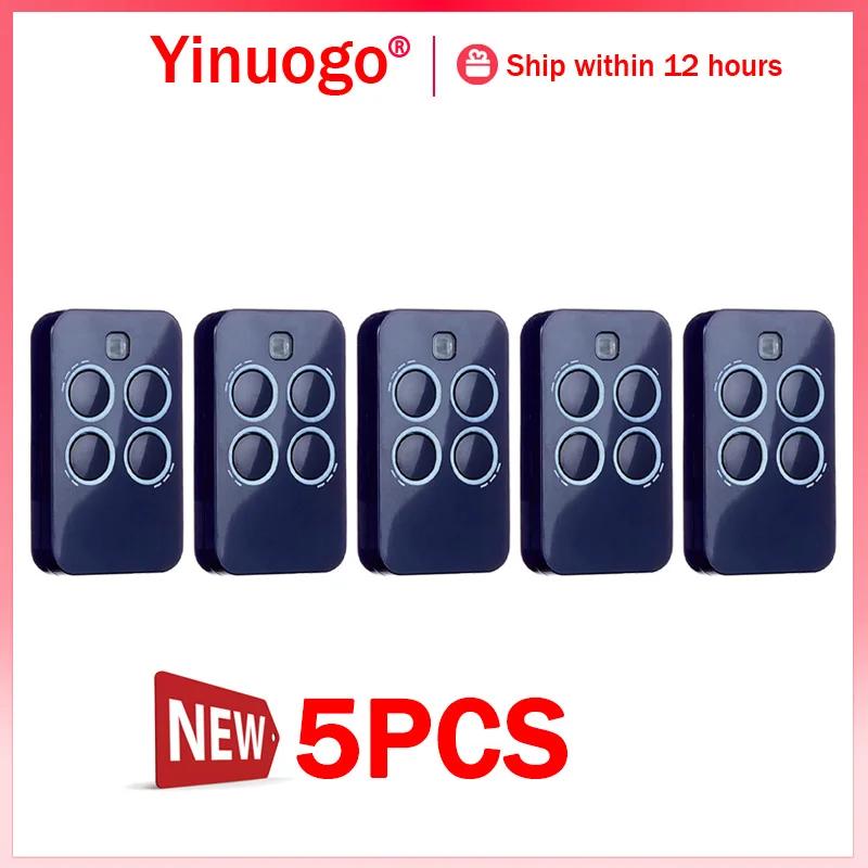 

5PCS ECHO TX4 RC Electric Gate Remote Control Garage Door Opener 433MHz Rolling Code 4 Buttons Wireless Transmitter