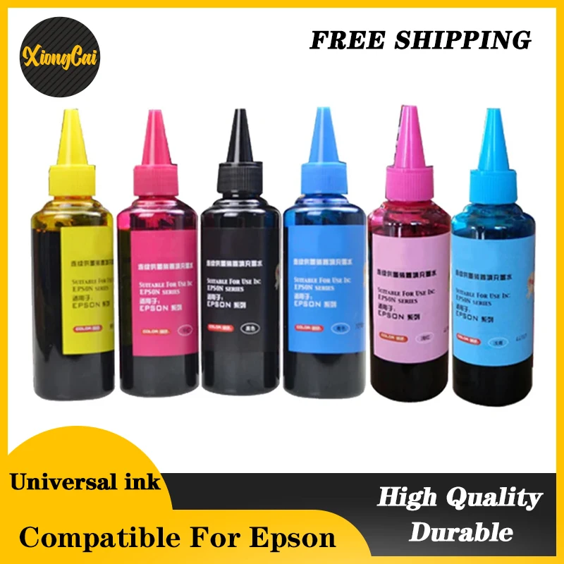 

100ML Refill Universal ink For Epson Stylus Photo R270 R290 R390 RX590 RX610 RX690 R200 R210 R220 R230 R300 R310 R320 R350 R330