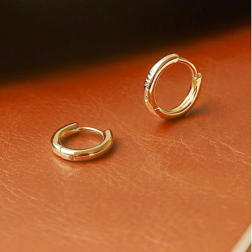 18G 여성을위한 작은 후프 귀걸이 작은 연골 나선 Daith Tragus Huggie 귀걸이 남성용 피어싱 쥬얼리 슬리퍼 귀 고리 4