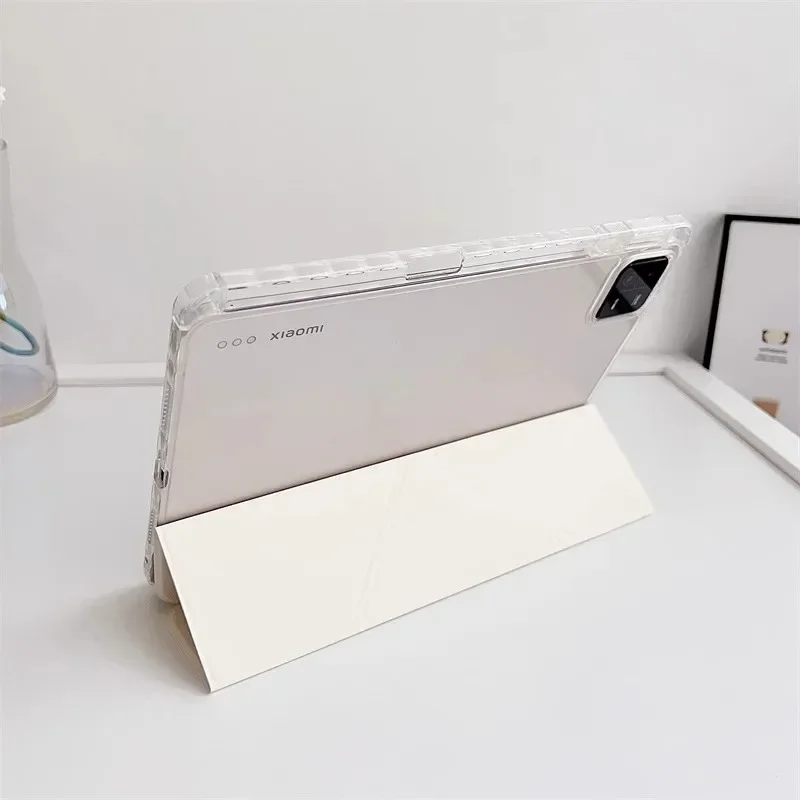 Acrylic Back Tablet Cover with Awake/Sleep Feature, Compatible with Various Models