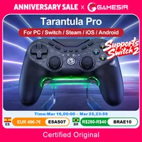GameSir Tarantula Pro Gamepads PC for Nintendo Switch 2 Switch Android iOS TMR Hall sticks NFC 6 axis Gyro 9 Programmable Button