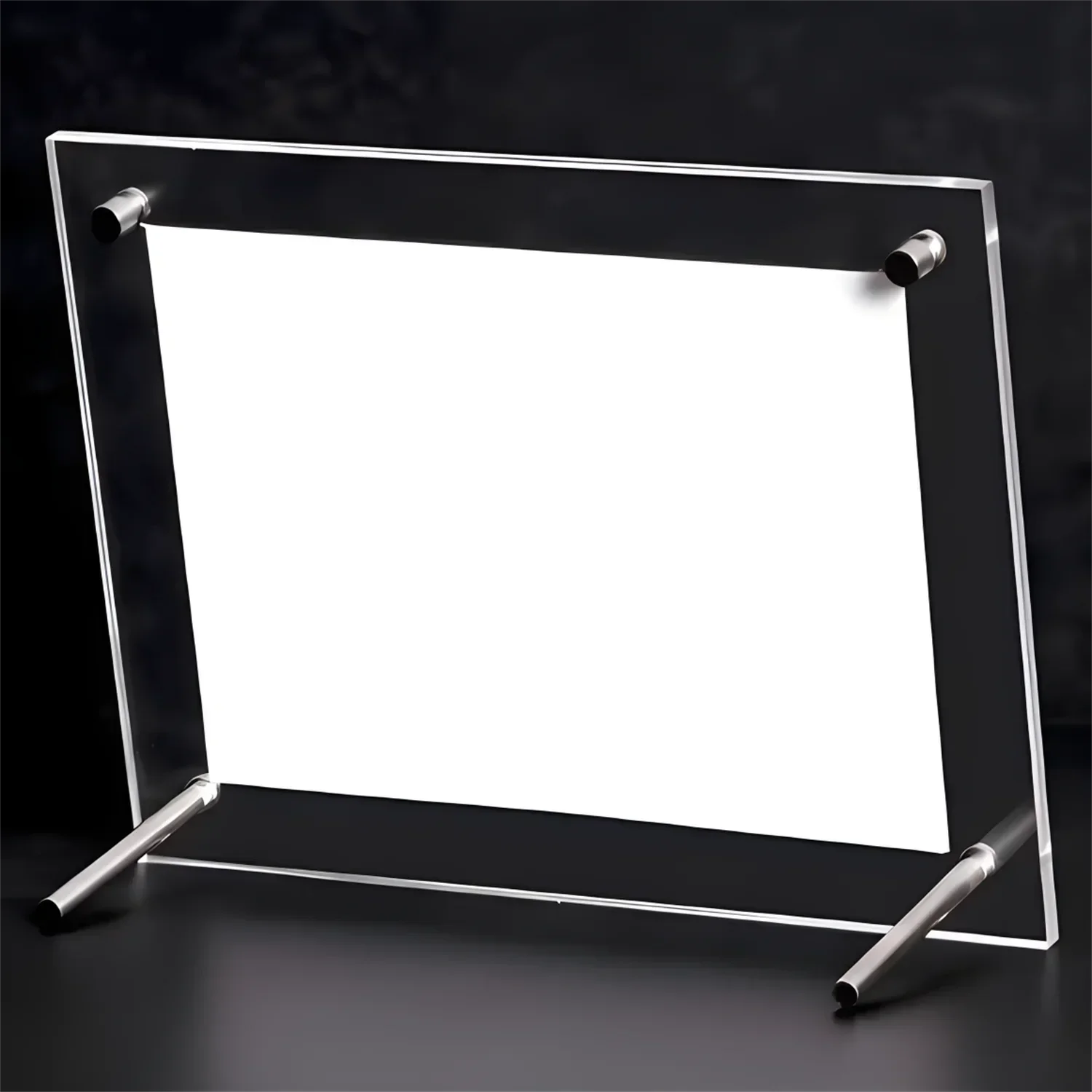 Transparent Photo Frame Acrylic Photocard Holder Picture Frame Kpop Album Poster Tag Display Stand Desktop Ornament photo frame acrylic display holder