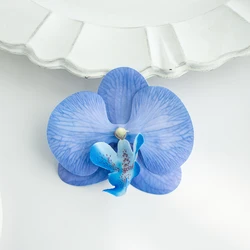 Elegant Thai Butterfly Orchid Artificial Flowers - Perfect for Christmas, Weddings, Bridal Accessories, Headwear, Hair Clips, and DIY Gifts (1)