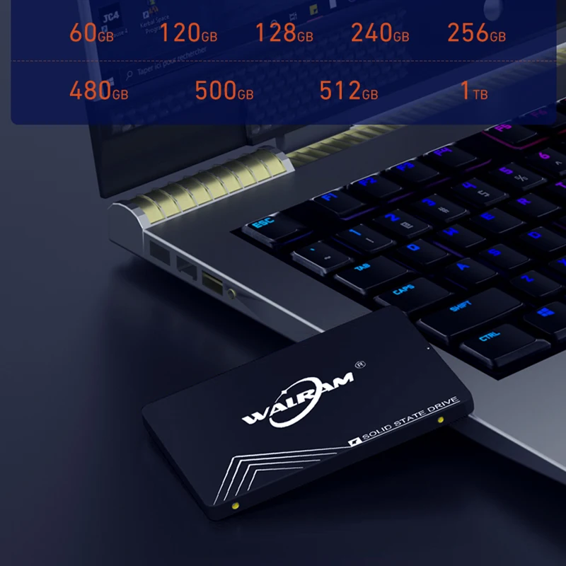 WALRAM 2tb SSD 120GB 240GB ssd hard disk 4tb 128GB 512GB 256GB