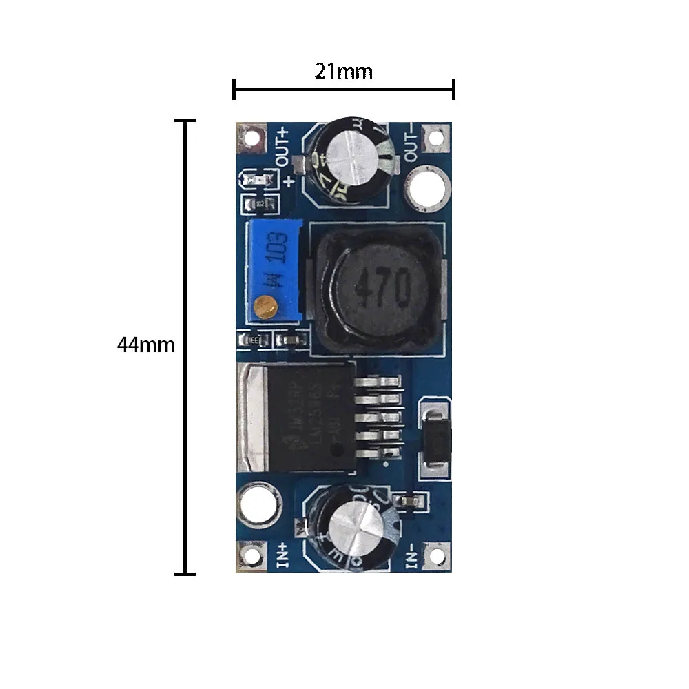 5PCS LM2596 DC-DC Step Down Voltage Regulator Module - Adjustable 3-40V To 1.5-35V, 3A Max Output