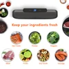 Electric Food Vacuum Sealer Machine And Storage Bags One Touch Fast Vacuuming For Wet Or Dry Food Kitchen Vacuum Sealing Machine 6