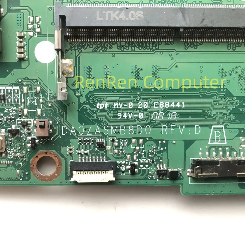 Enhanced Laptop Motherboard with Integrated CPU and 4GB RAM - Fully Tested