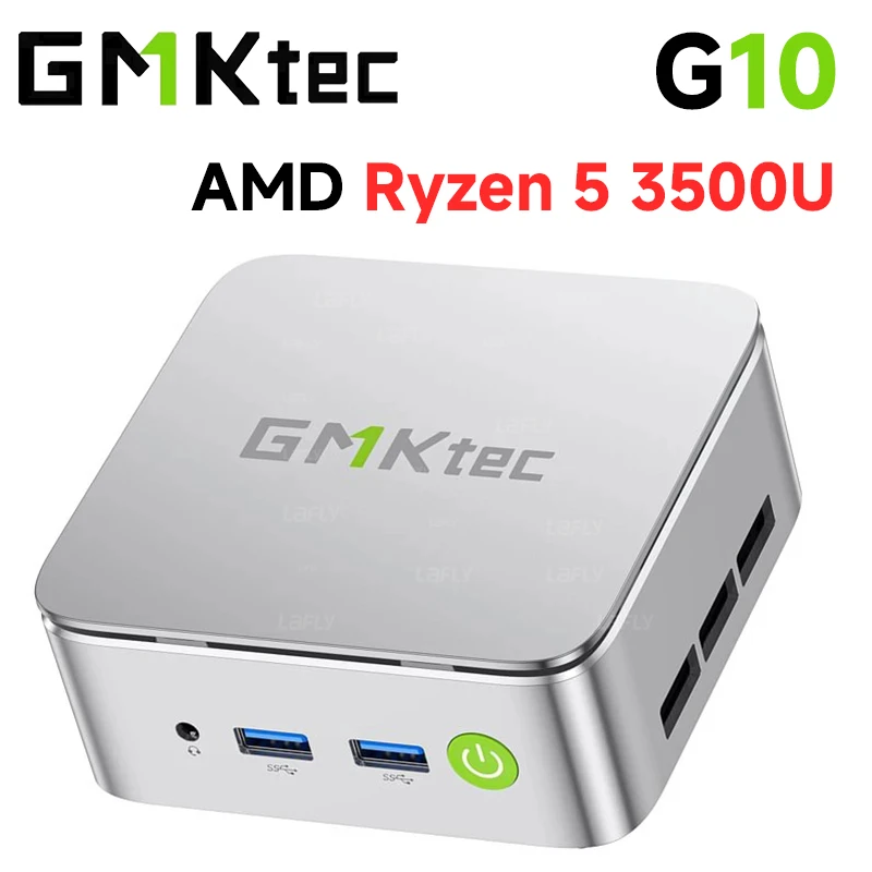 GMKtec G10 AMD Ryzen 5 3500U Mini PC Dual Channel DDR4 3200MHz