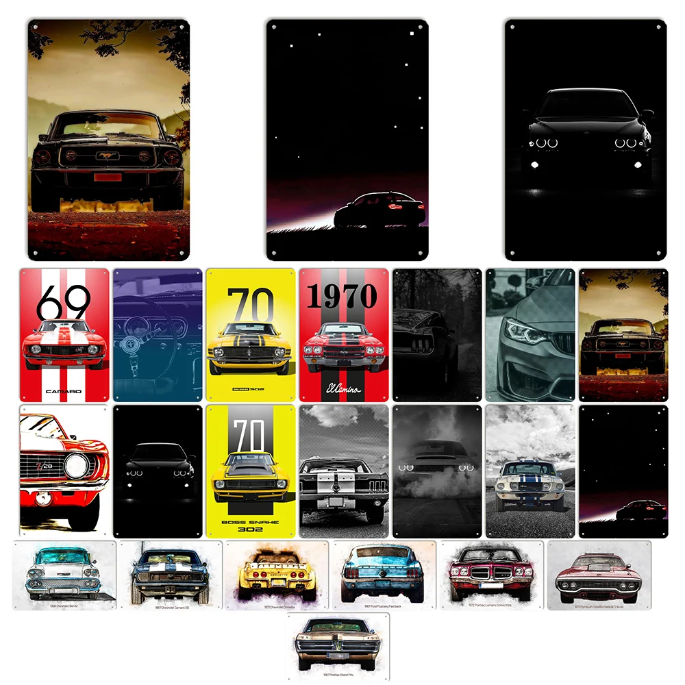 

Классический металлический жестяной знак для автомобиля, Настенный декор в стиле ретро для детской комнаты, клуба, мужской пещеры, гостиной, кабинета, спальни, настенный художественный Декор