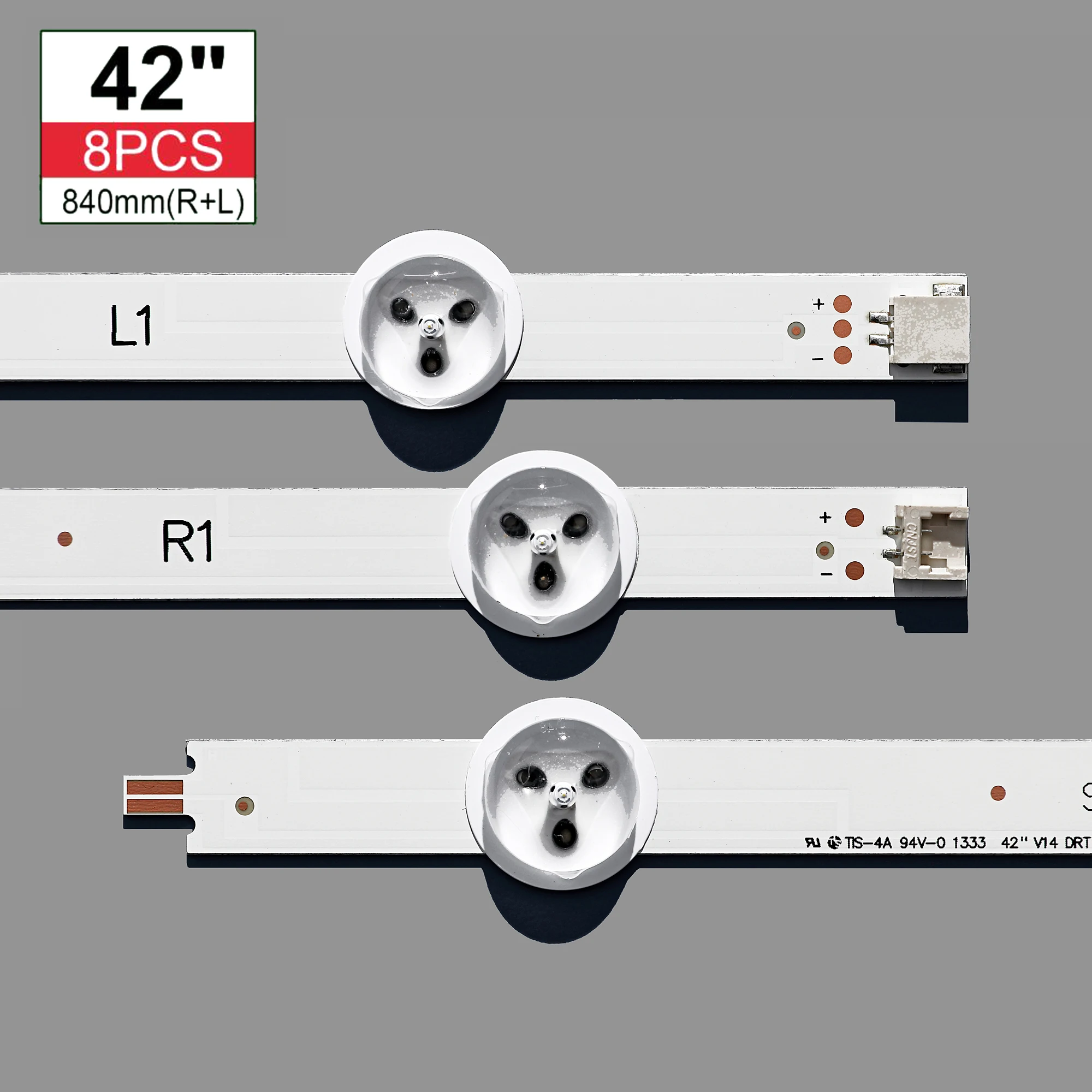 100% ο 8PCS LED Ʈ 42 &V14 DRT Rev0.0 R1 R2 L1 L2-type 2 6916L-1588A 6916L-1589A 6916L-1590A 6916L-1591A  LC420D