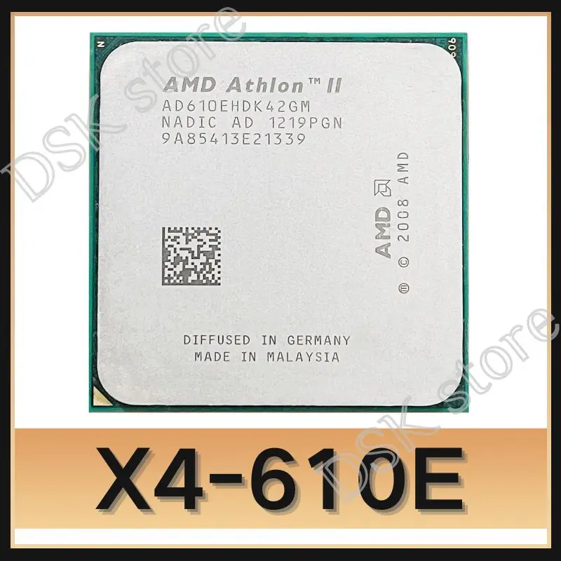 AMD Athlon II X4 610e 2.4 GHz Quad Core Quad Thread CPU