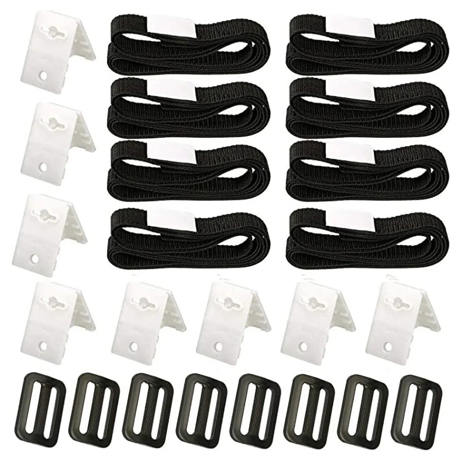 Pool Cover Reel Straps Solar Cover Reel Attachment Kit 24pcs Pool Solar Cover Reel Attachment Kit For Inground Swimming Pool