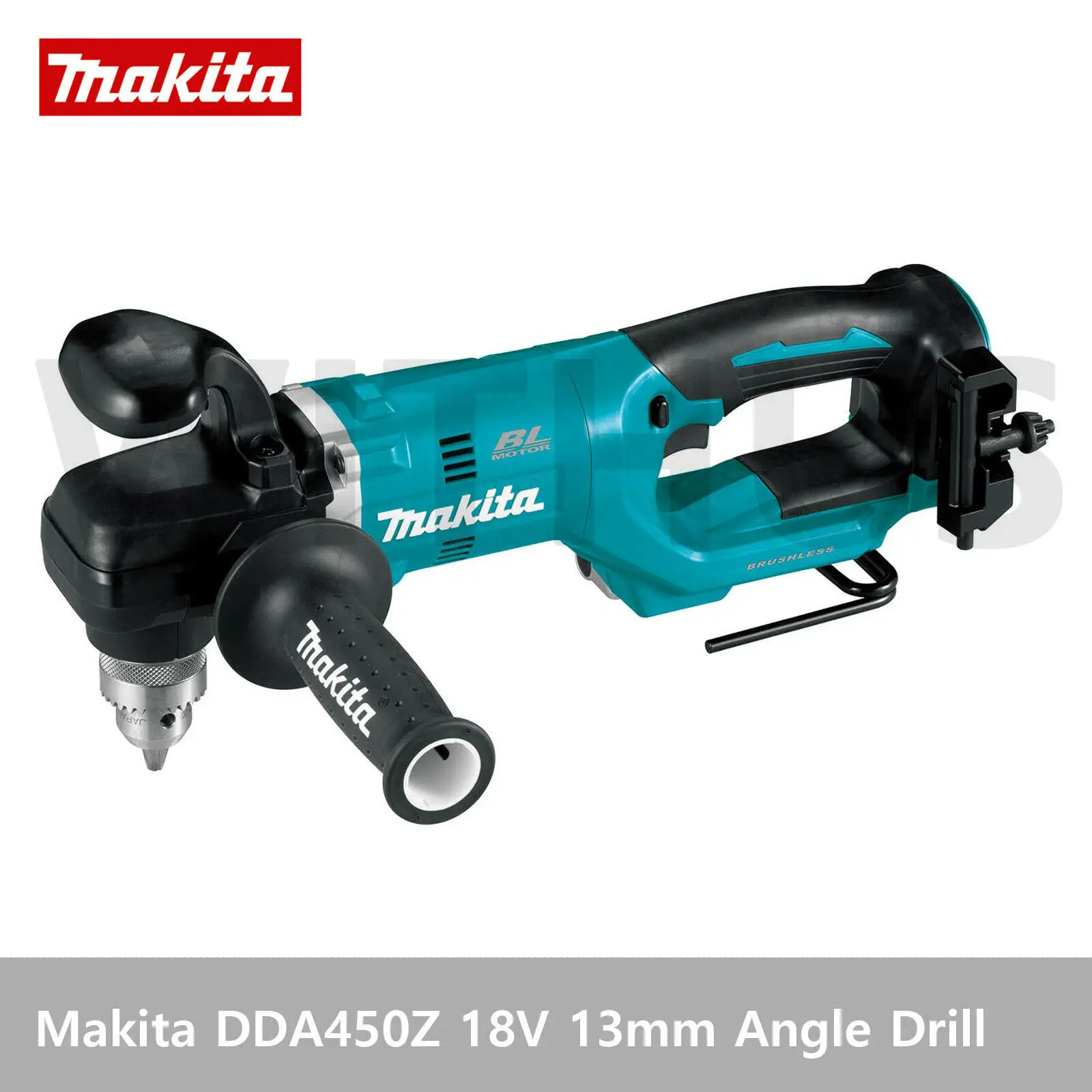 

Makita DDA450Z DDA450 DDA450SAE DDA450ZDSME 18V LXT Brushless 13mm Angle Drill Tool Body Only