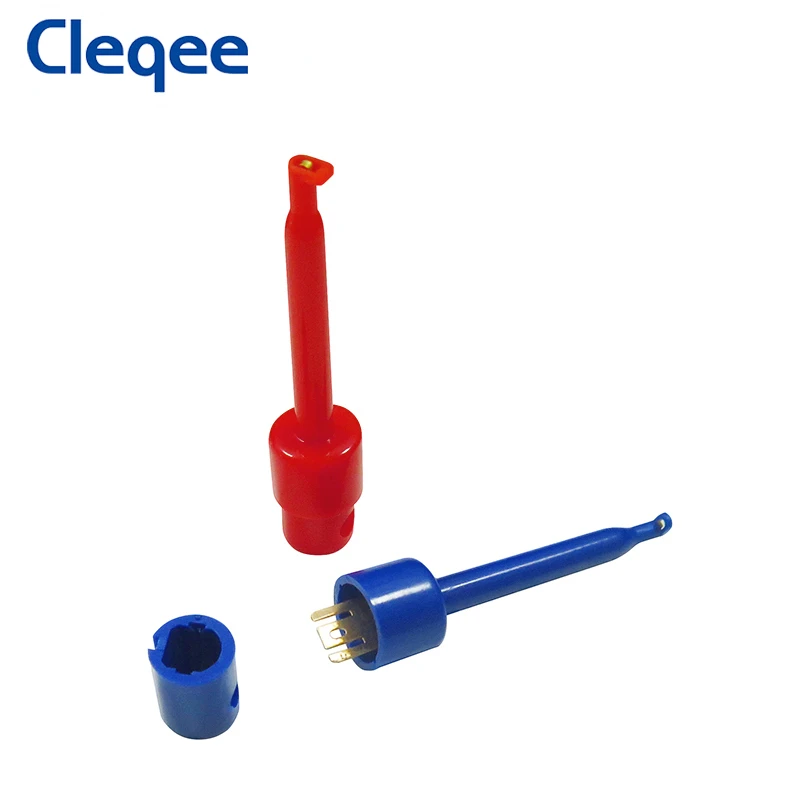 Cleqee 20PCS SMD IC Test Ganci Clip Sonda Di Prova In Rame Mini - Foto 14