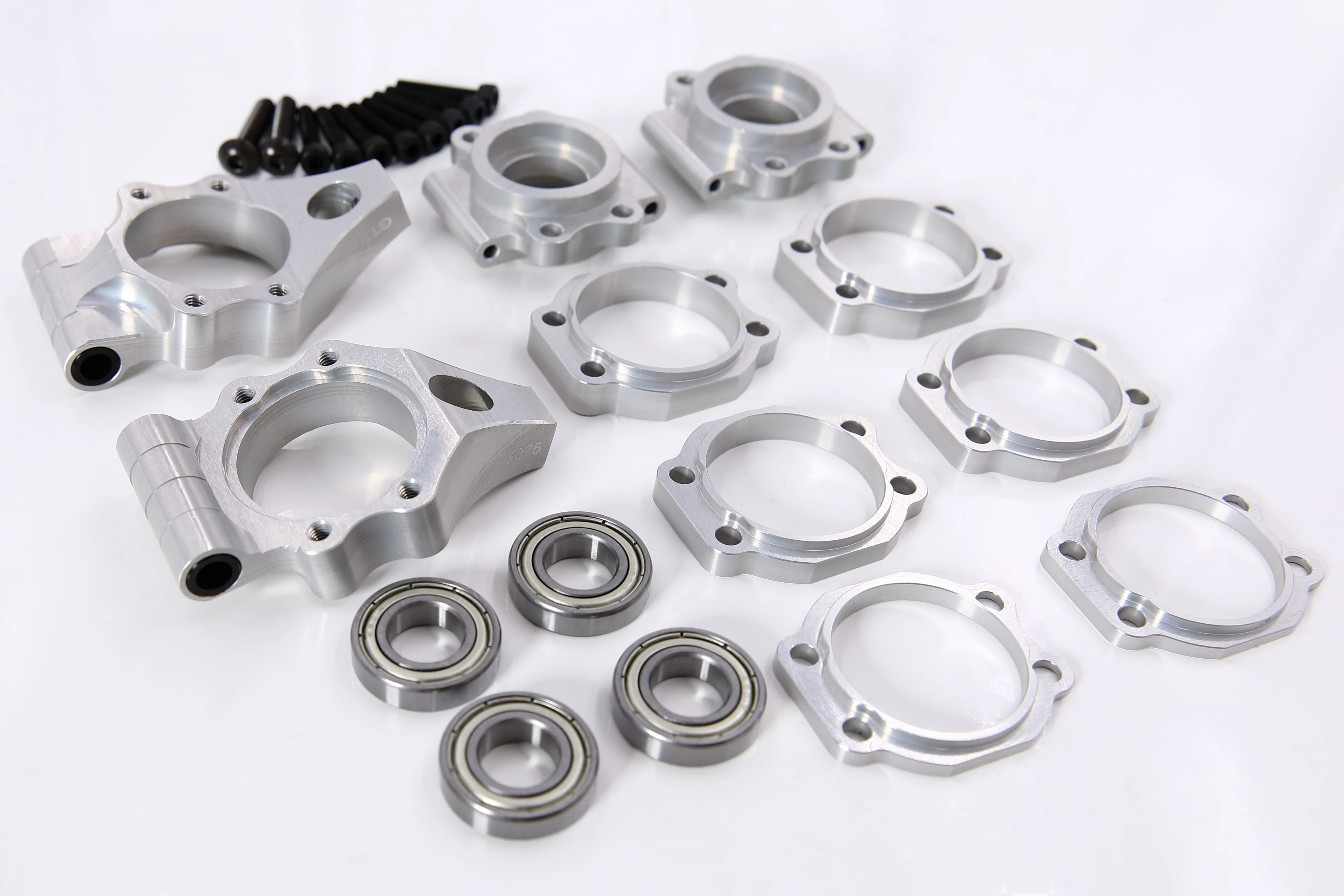 Kit De Supports De Roue Avant En Nylon Blanc Pour Losi 5ive-T 1/5 - Modèle FL87029