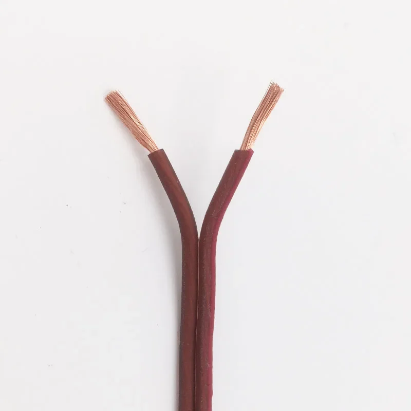 Pure Copper Car Audio Hi-Fi Speaker Cable OFC 14GA 1m 5m 10m 50m Speaker Wire Car Stereo HiFi/Car Audio System
