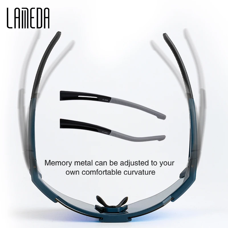 LAMEDA Photochromic Cycling Sunglasses Men Professional Bicycle Glasses Goggles Windproof MTB Road Bike Glasses Mountain Eyewear Cycling Sunglasses Cycling Glasses Sun Glasses Bicycle Glasses Sport Sunglasses Sports Glasses Sports Goggles