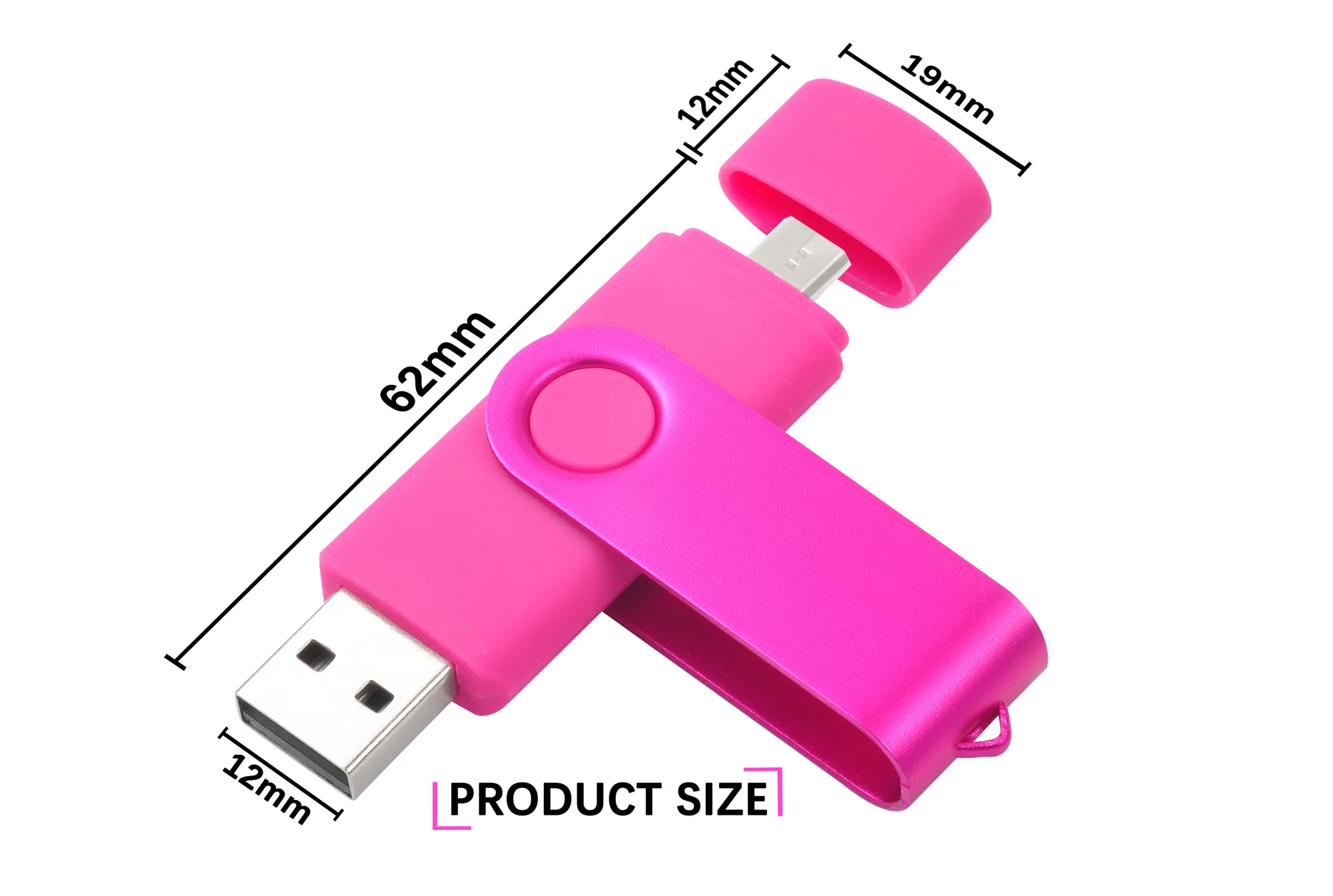 usb memory TEXT ME High Speed USB Flash Drive OTG Pen Drive 64GBUsb Stick 32GB 16GB 8GB Pendrive Flash Disk for Android Micro/PC/Car/TV 256gb pen drive