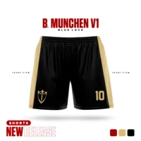 Blue Lock B. Munchen Black Cartoon Anime Jersey Men Shorts Summer 2024 New Fashion Women Short Pants Sport Children Bottom 2