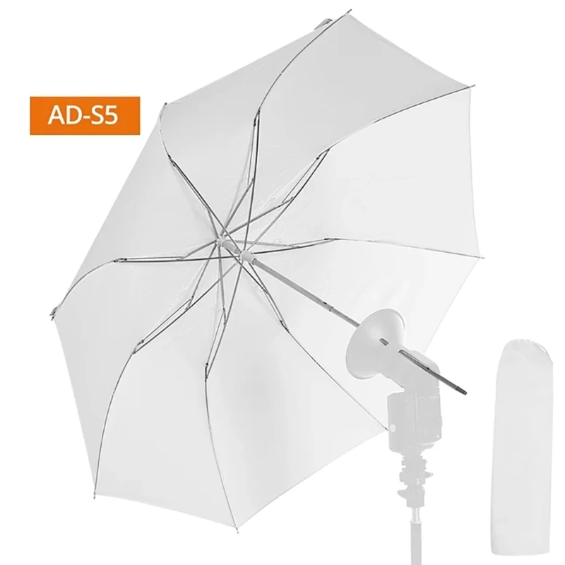 스피드라이트 DXAC용 휴대용 94cm 우산 접이식 AD-S5 디퓨저 반사경 우산