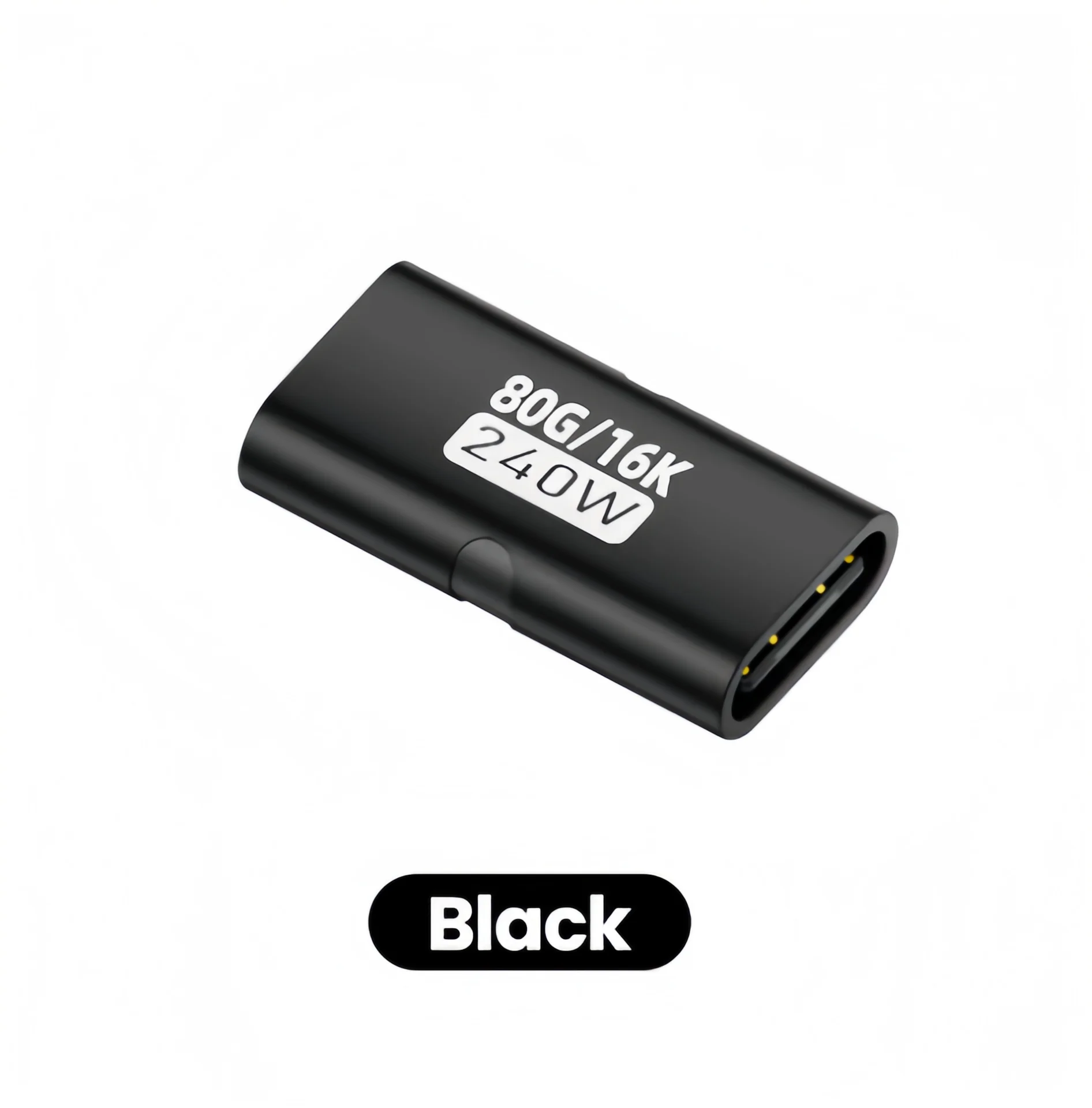 240W PD USB C 암-암 어댑터 40Gbps 고속 8K 60Hz 비디오