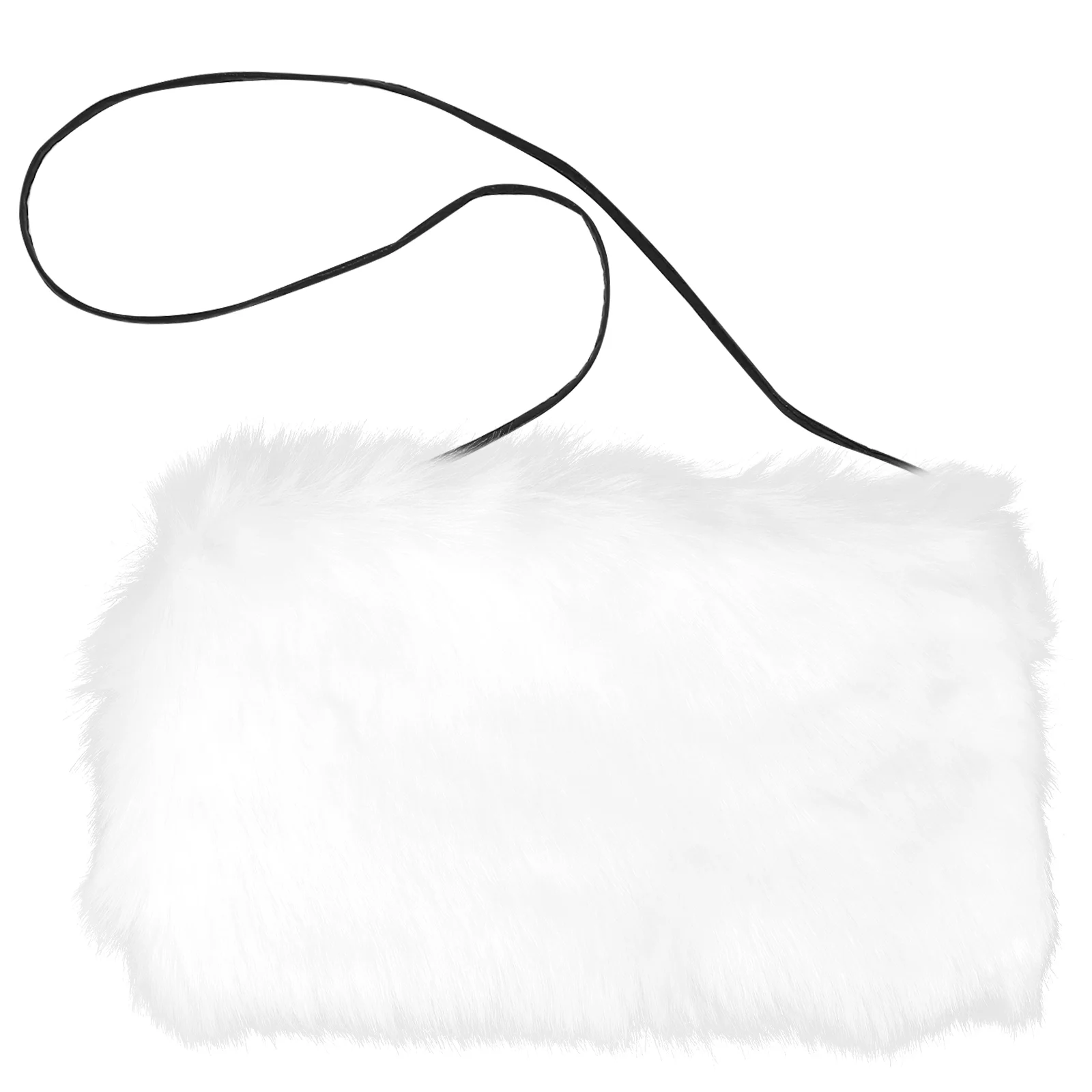 

Winter Hand Supplies Imitation Fox Fur Warmer Shoulder Strap Faux Women Muffs