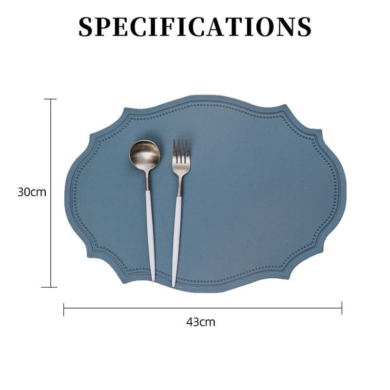 Retro Leather Table Placemat 6